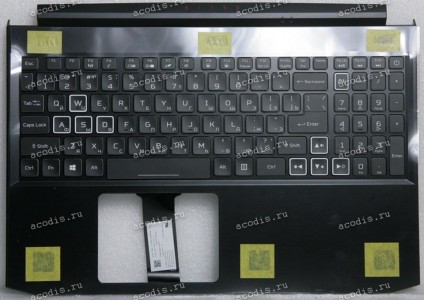 Keyboard Acer Nitro 5 AN515-55-54PU чёрная матовая русифицированная (6B.Q7KN2.068, FH5IM_KB_PLATE, AP336000101-HA25, FA336000101-3, 6BQ7KB2068, 002-18K33LHE01, SOE-NCB1954, LG05P_N90B3L, NKI15131173, PK133361C04, ACM18K3/3SU) + Topcase Original NEW Keyboard Acer Nitro 5 AN515-55-54PU чёрная матовая русифицированная (6B.Q7KN2.068, FH5IM_KB_PLATE, AP336000101-HA25, FA336000101-3, 6BQ7KB2068, 002-18K33LHE01, SOE-NCB1954, LG05P_N90B3L, NKI15131173, PK133361C04, ACM18K3/3SU) + Topcase Original NEW