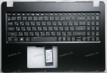 Keyboard Acer Aspire 3 A315-56 чёрный матовый, русифицированный (6B.HS5N2.005, AM2ME000100-SSH3, AP2MB000101SVT20A, 6BHS5N2005, V180566AS, SV05T_A72B, NKI151S0AP, PK132VVV2A04, AEZAU700120, V1805D1)+Topcase NEW original COVER.UPPER.BLACK.W/KB.RUSSIAN