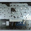 Keyboard HP ProBook 470 G7, 17-by, 17-ca серебристый металлик чёрная русифицированная с подсветкой (L91024-251, 6037B0144622, L81042-251, L83727-251, 6037B0144722, TCAQX101CYL, L20192-251, L83728-251, 2H1719-05330H, 2H1719-05330I, 2B-BBK16I600, 2B-BBK1616
