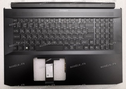 Keyboard Acer Concept D CN517-71-74NB чёрная, русифицированная с подсветкой (6B.C55N4.019) + Topcase Original NEW Keyboard Acer Concept D CN517-71-74NB чёрная, русифицированная с подсветкой (6B.C55N4.019) + Topcase Original NEW