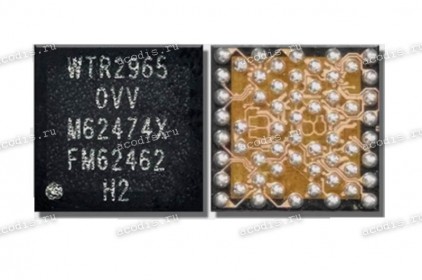 Микросхема QualComm WTR2965-0VV, WTR-2965-0-59FOWNSP-TR-07-0 59FOWNSP RF TRANSCEIV (Asus p/n: 06047-00140000) NEW original