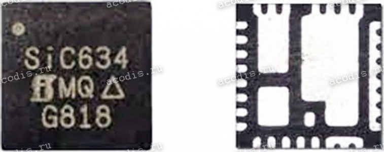 Микросхема Vishay Siliconix SIC634, SIC634CD, SIC634CD-T1-GE3 0652-007W000 MLP55-31L DRIVER IC (Asus p/n: 06053-00310400) NEW original