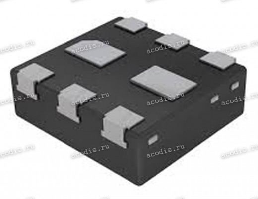 Микросхема NXP PMDXB600UNE DFN1010B-6 (SOT1216) DUAL N-MOSFET (Asus p/n: 07005-01920000) NEW original