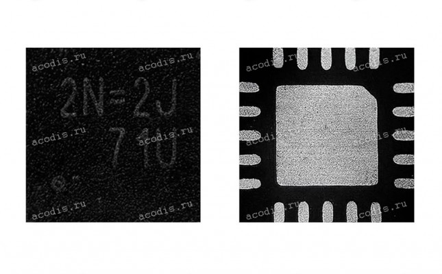 Микросхема RichTek RT8249C, RT8249CGQW (2N=2A, 2N=2J, 2N=5G, 2N=6H, 2N=xx) QFN-20