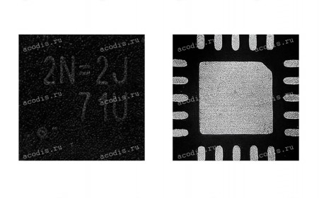Микросхема RichTek RT8249C, RT8249CGQW (2N=2A, 2N=2J, 2N=5G, 2N=6H, 2N=xx) QFN-20