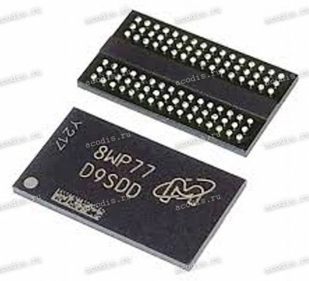 Микросхема Micron D9SDD MT41K256M16LY-107:N DDR3L 1866 256*16 1.35V FBGA96 (Asus p/n: 03006-00053700) NEW original