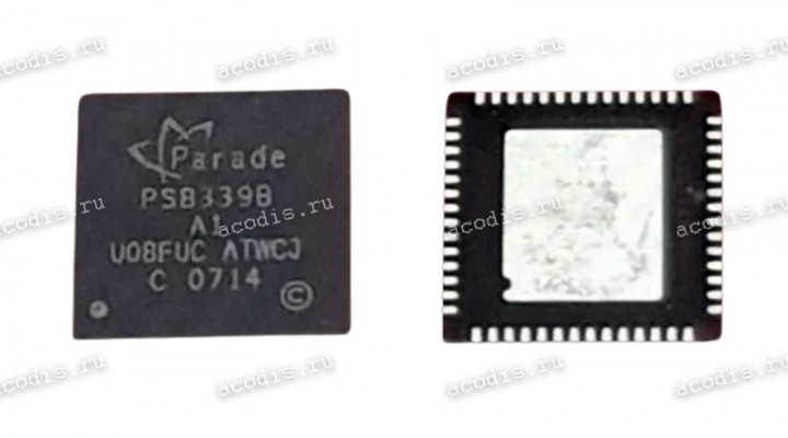 Микросхема Parade PS8339B A1, PS8339BQFN56GTR2-A1 QFN56 DEMUX (Asus p/n: 06096-00560000) NEW original Микросхема Parade PS8339B A1, PS8339BQFN56GTR2-A1 QFN56 DEMUX (Asus p/n: 06096-00560000) NEW original