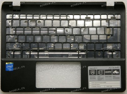 Palmrest Acer ES1-131 чёрная матовая (EAZHK010010) Palmrest Acer ES1-131 чёрная матовая (EAZHK010010)