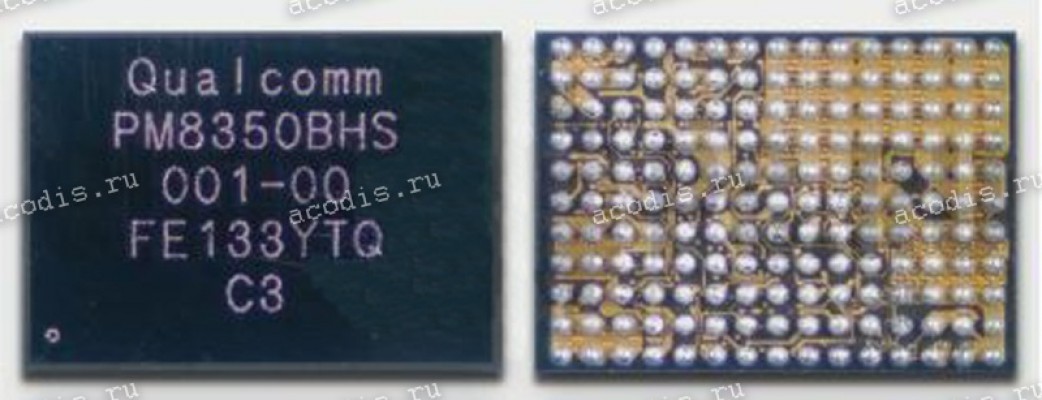 Микросхема QualComm PM8350BHS 001, PM8350BHS-001 (Asus p/n: 06063-01031100) PMIC PM-8350BHS-0-FOWNSP165-TR-01-0 CS QUALCOMM FOWNSP-165 NEW original