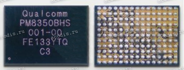 Микросхема QualComm PM8350BHS 001, PM8350BHS-001 (Asus p/n: 06063-01031100) PMIC PM-8350BHS-0-FOWNSP165-TR-01-0 CS QUALCOMM FOWNSP-165 NEW original