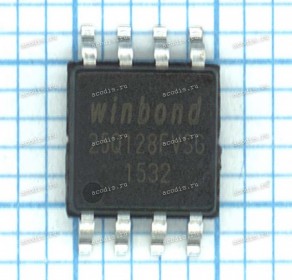 Микросхема Winbond W25Q128FVSG, W25Q128FVSIG, W25Q128FVSQ, W25Q128FVSIQ SOP-8 3V 128M-BIT SERIAL FLASH MEMORY WITH DUAL/QUAD SPI & QPI