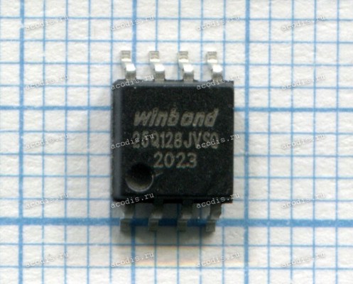 Микросхема Winbond W25Q128JVSQ, W25Q128JVSIQ, W25Q128JVSSQ  SOP-8  3V NOR Memory IC 128Mb (16M x 8) SPI - Quad I/O 128M-BIT SERIAL FLASH MEMORY WITH DUAL/QUAD SPI