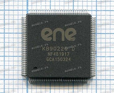 Микросхема ENE KB9022Q D, KB9022QD LQFP-128 COMPAL SA000075S30 (Asus p/n: 06037-00380000)