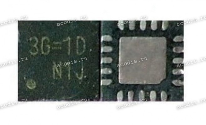 Микросхема RichTek RT6575A, RT6575AGQW (3G = 1D, 3G = 5G, 3G = 5M, 3G = EA,  3G = ED, 3G= FJ,  3G = FK) QFN-20, WQFN-20L