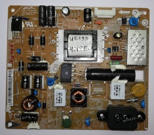 Плата БП Samsung 18,5" UE19D4000BW, UE19D4003BW, UE22D5003BW (CN08BBN4400467A, BN44-00467A, PD22A0_BPNV, 02-3282-0700) OZ9998BGN, STP652F, GM0765R, STM4886