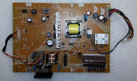 Плата БП Lenovo 23,0" 1920x1080 ThinkVision LT2323pwA (ZV10019-1200Z) 715G5448-P02-000-001R Chips OZ9998AGN, MBRF20100CT, SFF1004G