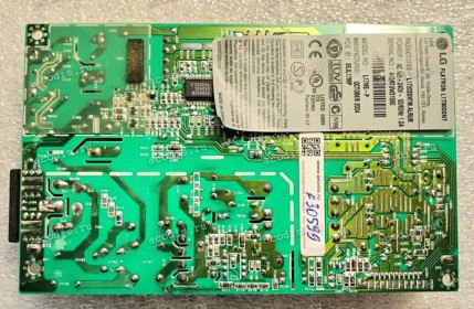 Плата БП LG 17.0" 1280x1024 L1730SSNTM.ALRUR, L17MS-P (LIEN CHANG AI-0066.PCB REV:I, E177671) OZ960GN