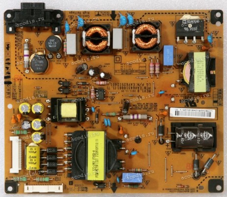 Плата БП LG 32LS3500, 32LS3510, 32LS3590, 32LM580, 32LM620, 32LS560, 32LS570 POWER (EAY62512401, EAX64310001 (1.7), PSLC-L115A, 3PAGC10080A-R)