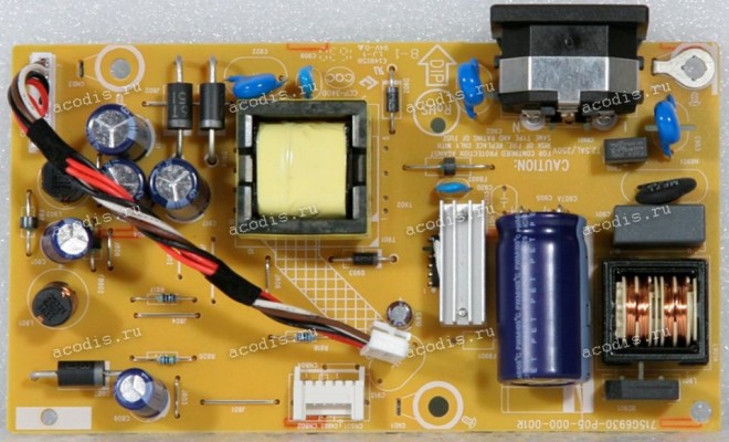 Плата БП Asus 21,5" VP228HE POWER BOARD TPV PLPCGB471KQQP (04020-01994100, 715G6930-P05-000-001R) Z9998MGN Плата БП Asus 21,5" VP228HE POWER BOARD TPV PLPCGB471KQQP (04020-01994100, 715G6930-P05-000-001R) Z9998MGN