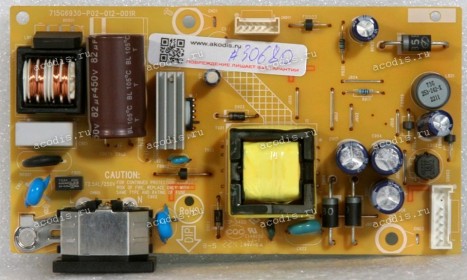 Плата БП Asus 23,8" VG249Q, VG249QGR, VP249QGR (715G6930-P02-012-001R) Chips PF7024DS