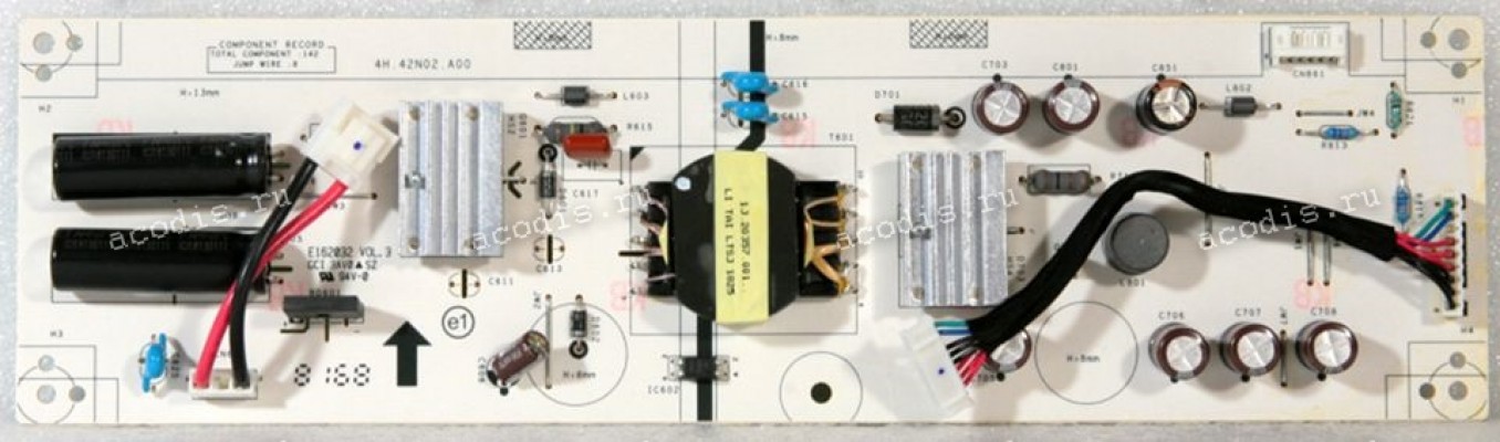 Плата БП Asus LMT PB247 POWER BOARD QISDA 5E.42N02.001 (Asus p/n: 04020-02960100, 4H.42N02.A00) Chips OZ9998AGN Плата БП Asus LMT PB247 POWER BOARD QISDA 5E.42N02.001 (Asus p/n: 04020-02960100, 4H.42N02.A00) Chips OZ9998AGN