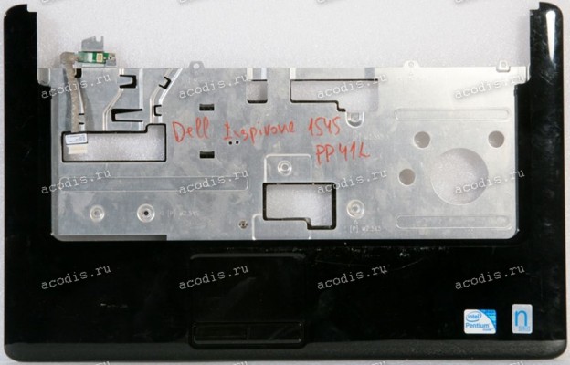 Palmrest Dell Inspiron 1545 PP41L чёрный глянец (60.4AQ58.001, CN-0PTF49-70166-03G-01VZ) Palmrest Dell Inspiron 1545 PP41L чёрный глянец (60.4AQ58.001, CN-0PTF49-70166-03G-01VZ)