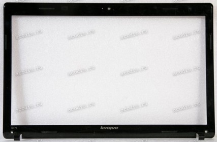 Верх. кр. рамка Lenovo IdeaPad G770 чёрный глянец (AP0H4000600)