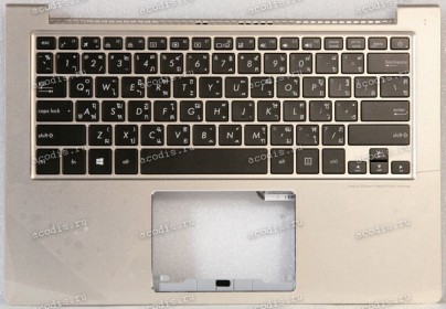 Keyboard Asus UX303L, UX303LA, UX303LB, UX303LN, UX303U, UX303UA, UX303UB шампань, тайская раскладка (13NB04R5P01021)+ topcase