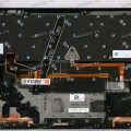 Keyboard Lenovo ThinkPad X1 Carbon Gen 9th чёрная, матовая русифицированная (5M11C53361, AM1U8000800, 8SSN20Z77405S, SN20Z77405-01, PK131U82B06, V201220AS1) c подсветкой +Topcase GRP KBD BZL,RUS,WW,DB,SUN NEW original