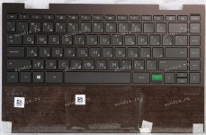Keyboard HP Envy 13-AY черная матовая русифицированная (L95900-251, L94515-251, AM2UT000630, AM2UT000900, TM-P3605-001, 920-003775-01)