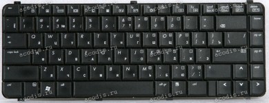 Keyboard HP/Compaq 510, 511, 515, 610, 615, CQ510, CQ511, CQ515, CQ610, CQ615, 6530, 6535 (Black/Matte/RUS)
