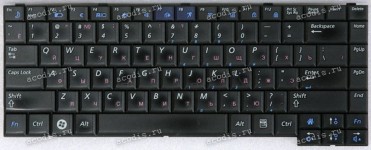 Keyboard Samsung NP-P510, P560, R39, R40, R58, R58+, R60, R60+, R70, R408, R458, R510, R560 (Black/Matte/RUO) чёрн. рус.