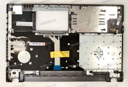 Keyboard Asus P2540FB чёрная матовая на сером, русифицированная (90NX0242-R31RU0, 13N1-4EA0501, 13NX01N2AP0101, 13NX01N2P02011)