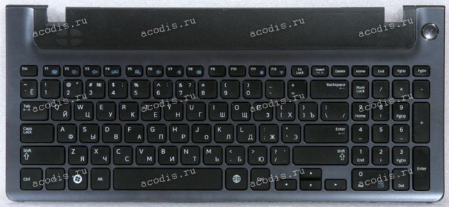 Keyboard Samsung NP350V5C-S1E, NP355V5C-S0CRU черная матовая русифицированная (BA59-03270C, CNBA5903270C, PK130RU1A02, AP0RS000810HYT, 9Z.N4NSC.10P, 9Z.N4NSC.10R)+Topcase Keyboard Samsung NP350V5C-S1E, NP355V5C-S0CRU черная матовая русифицированная (BA59-03270C, CNBA5903270C, PK130RU1A02, AP0RS000810HYT, 9Z.N4NSC.10P, 9Z.N4NSC.10R)+Topcase