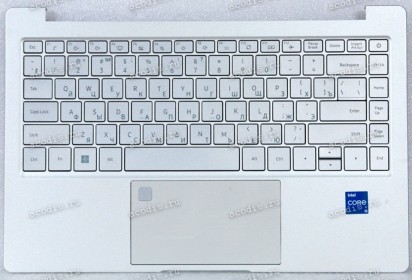 Keyboard Machenike MachCreator 14 Intel Gen 11 MC-14i511320HF60HSM00RU, MC-14i711390HF60HSM00RU, IP3 + topcase серебристая в серебристом топкейсе c подсветкой и тачпадом  (DOK-6502D, NB-17 6502D, XN1-Y-G141, AMR11965-PCT1336U-6-FT9369-S-210416, ZENIA/CN1G