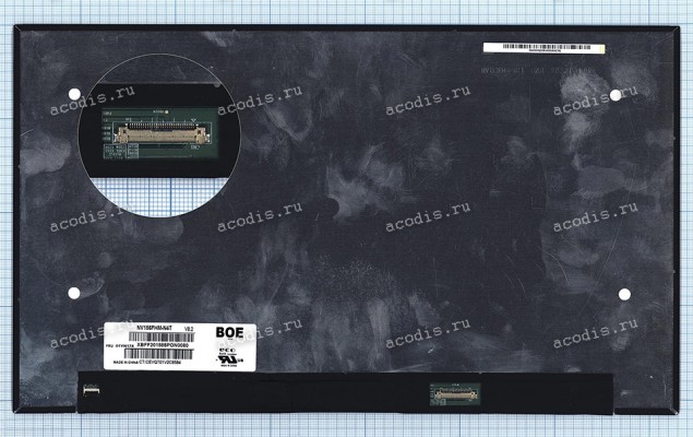 NV156FHM-N4T (узкая) 1920x1080 LED 30 пин semi-slim new NV156FHM-N4T (узкая) 1920x1080 LED 30 пин semi-slim new
