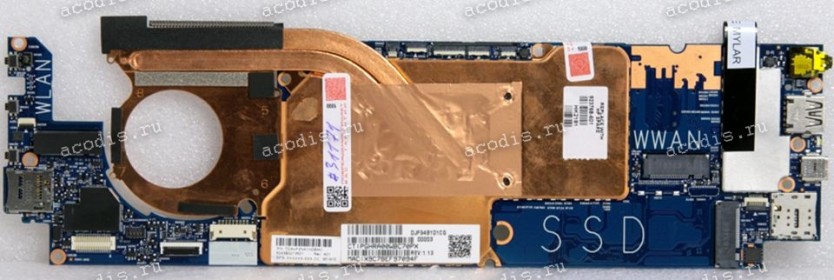 MB HP Elite x2 1012 G2 8GB и СО (923768-601, 923768-001, ISN-I07C, 6050A2863101-MB-A01) (w/o s/n, OS lic, DMI, etc.) Intel Core i5-7200U SR342, SR2ZU, Nuvoton NCPE586HA2BX, CX7700-11Z, TPS65982, Infineon SBL9670, WinBond 25Q128JVPQ, WinBond 25Q80DVIG