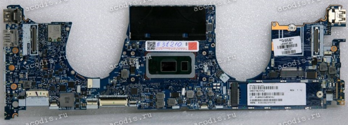 MB HP EliteBook x360 1040 G6 16GB (L63007-601, L63007-001, HSN-I29C, BRIGHTON-6050A3037501-MBA01(A1)) (w/o s/n, OS lic, DMI, etc.) Intel Core i7-8565U SRFFW, SREJP, Intel JHL7540, Nuvoton NPCZ797HA1BX, CYPD5225-9 6BZXI, Parade PS8339A, ALC3292, Infineon S MB HP EliteBook x360 1040 G6 16GB (L63007-601, L63007-001, HSN-I29C, BRIGHTON-6050A3037501-MBA01(A1)) (w/o s/n, OS lic, DMI, etc.) Intel Core i7-8565U SRFFW, SREJP, Intel JHL7540, Nuvoton NPCZ797HA1BX, CYPD5225-9 6BZXI, Parade PS8339A, ALC3292, Infineon S