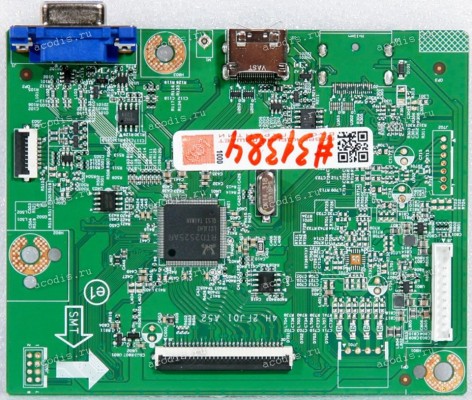 Mainboard Asus LMT 27,0" 1920x1080 VA279HAE (4H.2FJ01.A52, 5E4BB01014) RTD2525AR, 24C16RP, MXIC 25V8035F-M1I, 4G02, Mainboard Asus LMT 27,0" 1920x1080 VA279HAE (4H.2FJ01.A52, 5E4BB01014) RTD2525AR, 24C16RP, MXIC 25V8035F-M1I, 4G02,