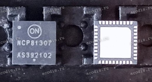 Микросхема ON Semiconductor NCP81307MNTXG, NCP81307, NCP81307M, 81307 QFN