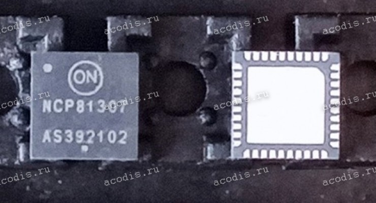 Микросхема ON Semiconductor NCP81307MNTXG, NCP81307, NCP81307M, 81307 QFN