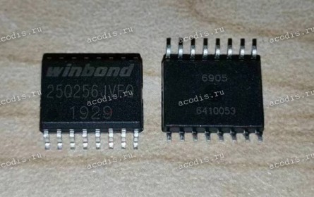 Микросхема Winbond W25Q256JVBIQ, W25Q256JVBQ, W25Q256JVFIQ, W25Q256JVFQ, W25Q256JVEQ, W25Q256JVEIQ SOP-16  3V 256V-BIT SERIAL FLASH MEMORY WITH DUAL/QUAD SPI