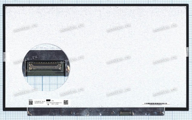 N173HME-GA1 (Узкая, шаг 0.4mm, 165Hz) 1920x1080 LED 40 пин slim new