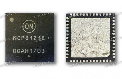 Микросхема ON Semiconductor NCP81218, NCP81218MNTXG QFN-48