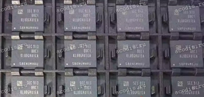 Микросхема Samsung KLUCG4J1ED-B0C1 64GB FBGA153 FW:02 (Asus p/n: 03100-000137400) NEW original