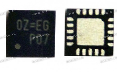 Микросхема RichTek RT8812, RT8812A, RT8816AGQW (OZ=3L, 0Z=3L, OZ = 3L, 0Z = 3L, 0Z = FC, 0Z = ED, 0Z=FC, 0Z=ED, OZ=xx, 0Z=xx, OZ = xx, 0Z = xx) QFN-20