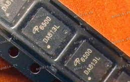 Транзистор Alpha&Omega AON6500 DFN5X6 N-MOSFET (30V,200A,83W)QCI/BAM65000000 (6500, Asus p/n: 07003-00110600) Trans MOSFET N-CH 30V 200A 8-Pin DFN EP T/R NEW original