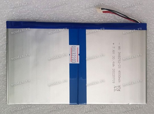 АКБ Digma EVE 1494E ES1280EW Аккумулятор (SP20891, NU 348292-2S 7,6V, 4000mAh 5pin )ES1280EW, new