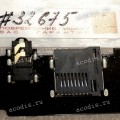USB Board & power connector, card reader Irbis  NB211, NB241 (p/n:NYA116C-IQ-VER02)