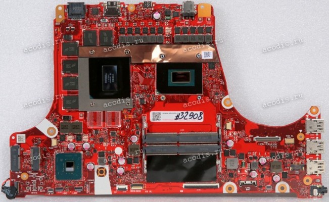 MB Asus G531GU MB._0M/I7-9750H/V6G 4ZRGB/SK/EYE/LB/TP/PD(R1.6) (90NR01J0-R00041, 69N19CM1NB06) G531GW MAIN BOARD REV. 1.6  Intel i7-97500H = SRF6U (U0), SRFCP (R0), nVidia GeForce GTX1660 Ti N18E-G0-A1